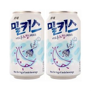 [롯데칠성] 밀키스 340mL 48캔
