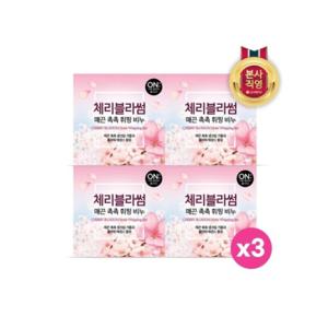 [온더바디]온더바디 체리블러썸 휘핑 비누 90G 4입 x 3개