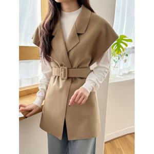 [카라]KARRA 리스트숄더베스트자켓+벨트SET_A3F0727