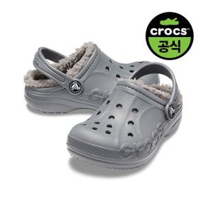 [크록스 슈즈]크록스공식 키즈 BAYA LINED CLOG K CHA (23FKCL207500)