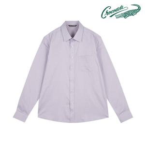 [크로커다일] 스트라이프 패턴 쟈가드 셔츠 CDAA9YS3410