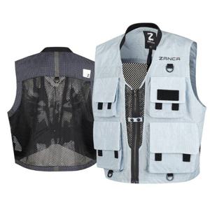 [잔카]남여공용 미노우 피싱 베스트 ZFCBSWV7023_GN