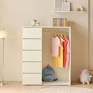 [라일리] Rly F41160 행거 5단 서랍장 1000 1color