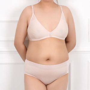 빅사이즈 인견 파워넷 고급 브라팬티세트
