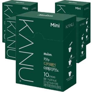 카누 미니 디카페인 아메리카노 50T(45g)