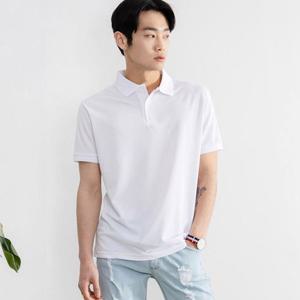 남자 냉장고 원단 베이직 반팔 카라티 DM-KAH-QDAE711M-화이트