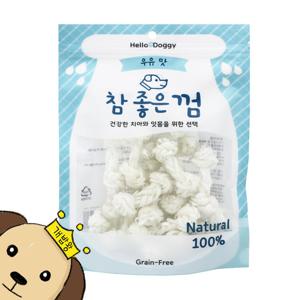 헬로도기 참좋은껌 강아지 실타래 우유껌 S 18p