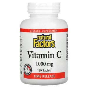 미국직구 Natural Factors 내추럴팩터스 비타민C 1000mg 180정