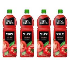 미닛메이드 토마토 1.5L 낱개 4페트