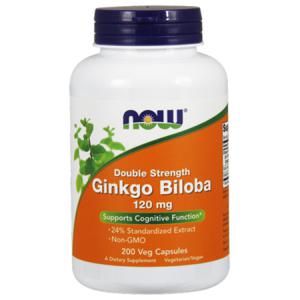 나우푸드  징코  빌로바  은행잎  추출물  120mg  200  식물성캡슐