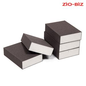 스펀지사포 샌딩블럭 800-1000방5pcs/각사포 페퍼 빼빠 연마작업