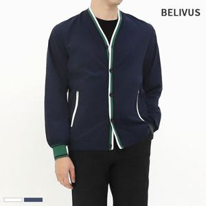 빌리버스 남자 가디건 BOJT004 브이넥 바람막이 아우터