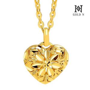 골드앤 순금 24K 하트브레이커 목걸이 소_7.5g