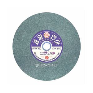 제일연마 GC석 연마석 205x25Tx15.8mm 80방 1장