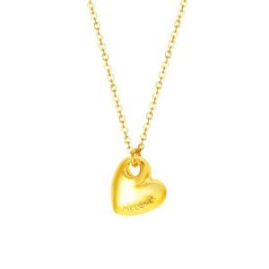 [삼성금거래소 MELORA] O컬렉션 24K 하트 볼륨 목걸이 11.25g