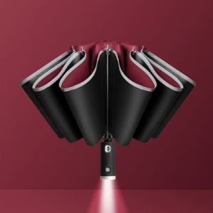 거꾸로 LED 완전자동 양산 겸 우산(레드)여름 3단우산