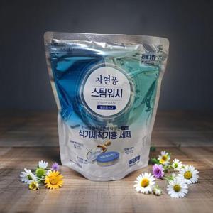 [자연퐁] 스팀워시 식기세척기용 타블렛세제 55입 550g