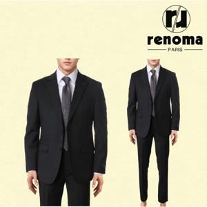 [레노마캐주얼]SS 레노마 수입원단 모100 고급스러운 다크그레 스트레치정장세트 SJ06ADG