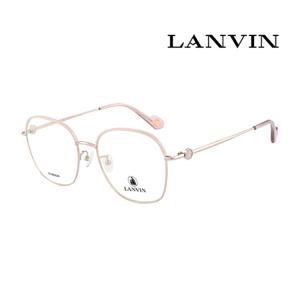 (국내당일발송) 랑방 명품 안경테 LNV254SLB 773 스퀘어 티타늄 여자 안경