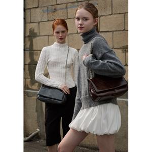 [랩]WRINKLE CHAIN BAG(AQ7AB813)