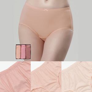 여자삼각팬티 순면팬티 여삼각 큰팬티 엄마선물 3매입 세트