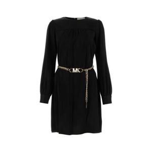 마이클 바이 마이클코어스 여성 블랙 Jacquard 미니 자카드 드레스 MF381R799G BLACK