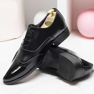 [라일리] Rly 반유광 앞코 국산 정장구두 우레탄굽 정장 신사화