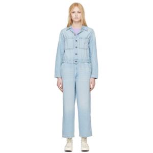 25 FW 리바이스 여성 블루 아이코닉 데님 점프수트 241099F070005