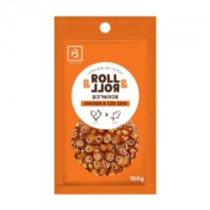 브리더랩 롤롤 닭고기+대구포 100g