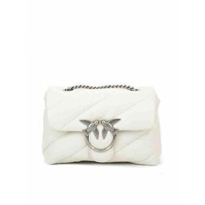 [PINKO] 라프리마 여성 크로스 바디 가방 미니 러브 퍼프 맥시 퀼티드 백 100039A0F2Z14O 화이트 /8