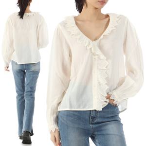 루이스미샤 LORINA 블라우스 WRIS23B0044 OFFWHITE