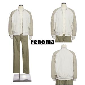 [레노마캐주얼]S/S 봄/가을 데일리 룩 추천아이템 블루종 베이지 컬러 RQIMBU10A EK3653