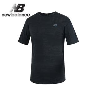 뉴발란스 남성 Q 스피드 반팔티(NBNE936011-19)_블랙