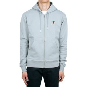 [아미] 하트로고 자수 후드집업 (USW435 730 4012)