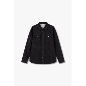 [톰보이]블랙 데님 투포켓 셔츠(91U5121004)