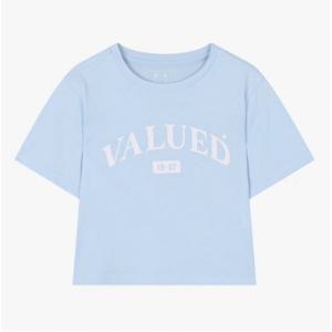 [더데이걸][더데이걸]크롭 RP 반팔 티셔츠 TGRP24301