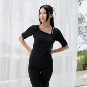 스퀘어넥 인컵반팔 GNA3301