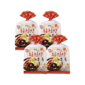 한성기업 튀김맛 우동 2인분 423g X 4개