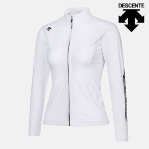 [데상트] 무브 풀집업 래쉬가드 SP223EKT51WHT0 긴팔티