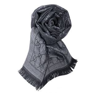 (스크래치) [GUCCI] 구찌 자카드 패턴 니트 스카프 133483-3G200-1160
