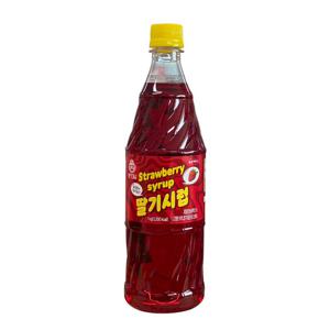 오뚜기 오쉐프 딸기시럽 1kg