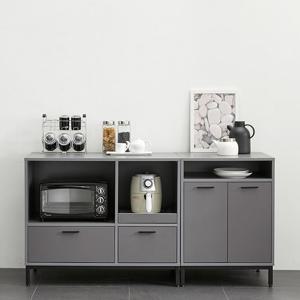 [착불배송 상세확인] C3230 광파 렌지대 수납장 세트 A 2colors