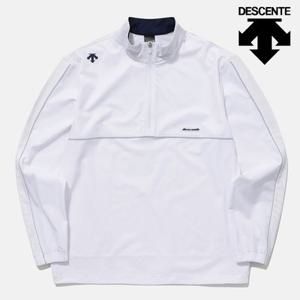 [데상트] 스포티 긴팔 홑겹형 아노락 SP223UAN41WHT0 긴팔티