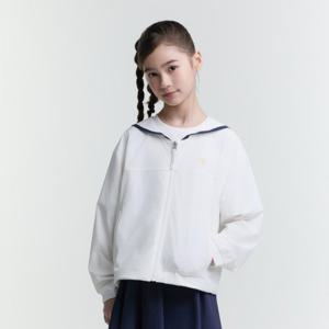 내셔널지오그래픽 키즈 여아 홑겹 세일러 바람막이 점퍼 (K252GJK020)