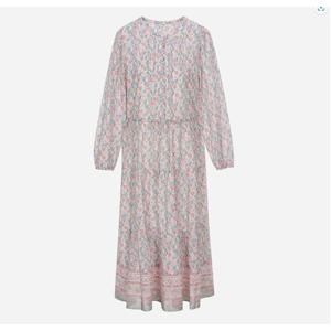 [써스데이아일랜드][여성]보더 믹스 라운드 넥 원피스(T252MOP137W)