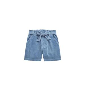 POLO RALPH LAUREN PAPERBAG 반바지 플랫 프런트 312869702K002BLUE