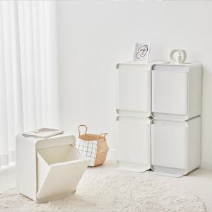 씨밀렉스 3+1 래폴드 모듈형 재활용 분리수거함