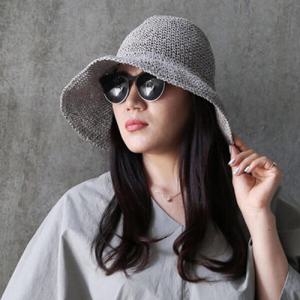 아트박스/더로라  밀짚 모자- 코바늘 훌벙거지 H734