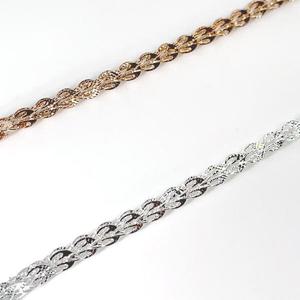 아트박스/폭스타일 [실버] 컷팅 트위스트 팔찌