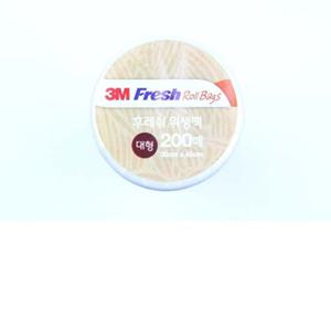 3M 후레쉬롤백 대 200매 비닐 위생비닐 롤팩